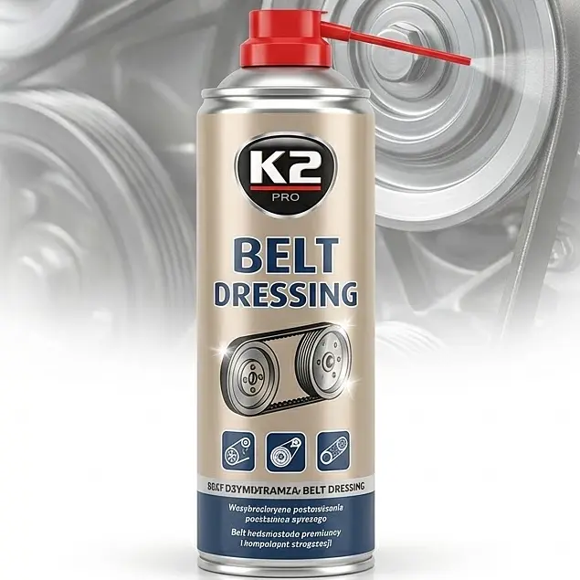 Олія для клинового ременя K2 BELT DRESSING 400 мл (W126) (K20007)
