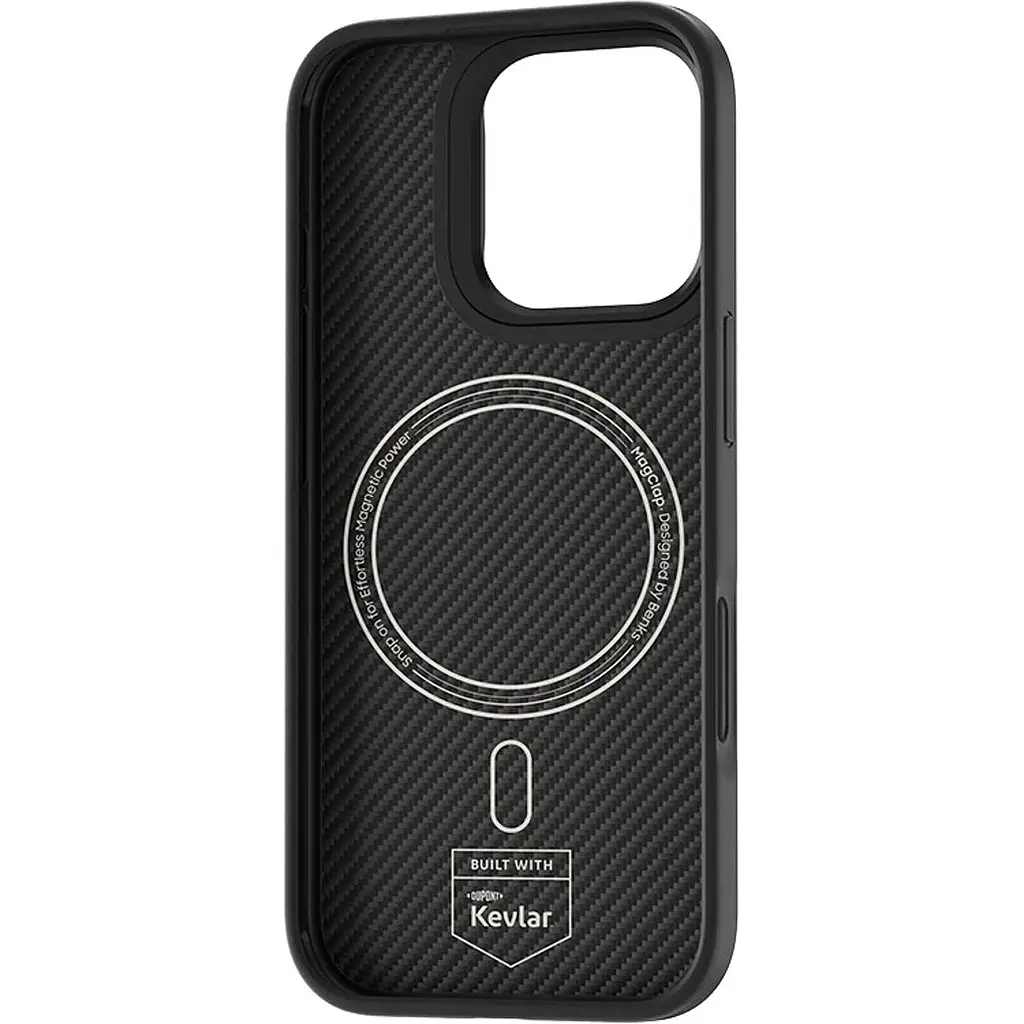 Чохол Benks Montage ArmorPro Kevlar Case 600D/1500D MagSafe для Apple iPhone 16 Pro Black (6948005905071) [117768] - фото 3