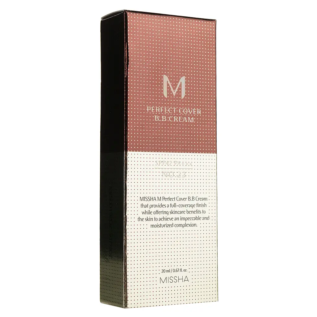 ВВ-крем Missha M Perfect Cover RX SPF42/PA+++ тон 23 (Natural Beige) 20 мл - фото 2