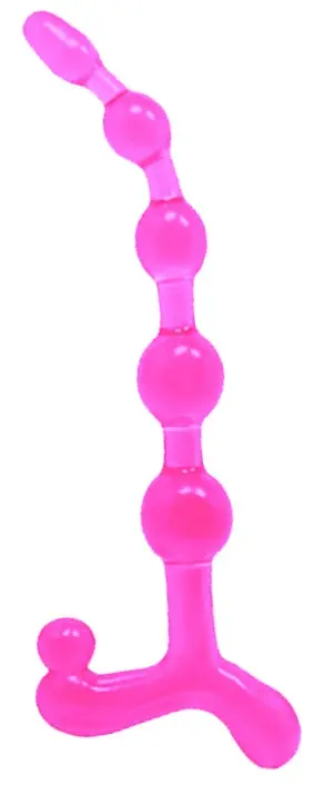 Анальний стимулятор - Bendy Twist 8" Pink - фото 2