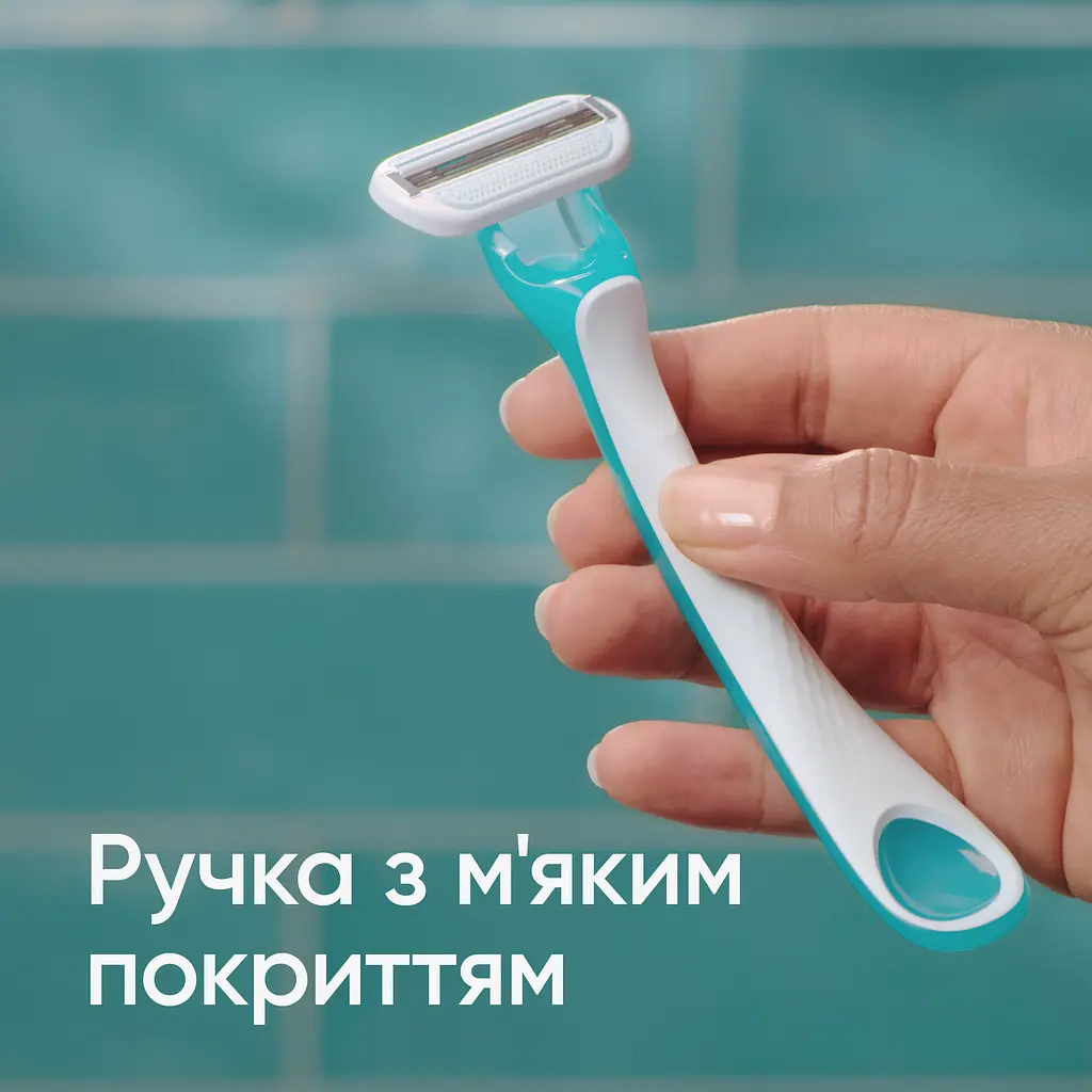 Бритвы одноразовые Gillette Venus Tropical 3 шт. - фото 6