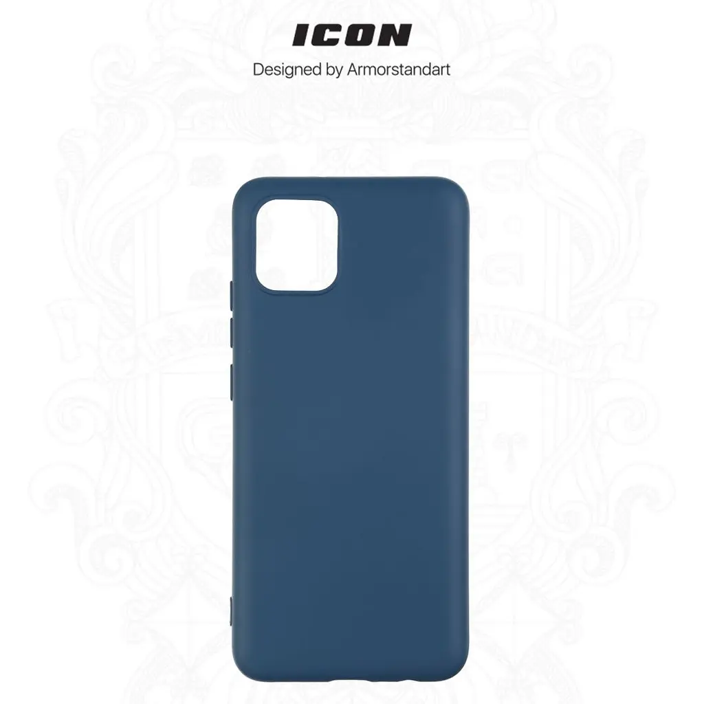 Чехол Armorstandart Icon Case для Samsung Galaxy A03 [A035] Dark Blue [ARM60876] [78853] - фото 3