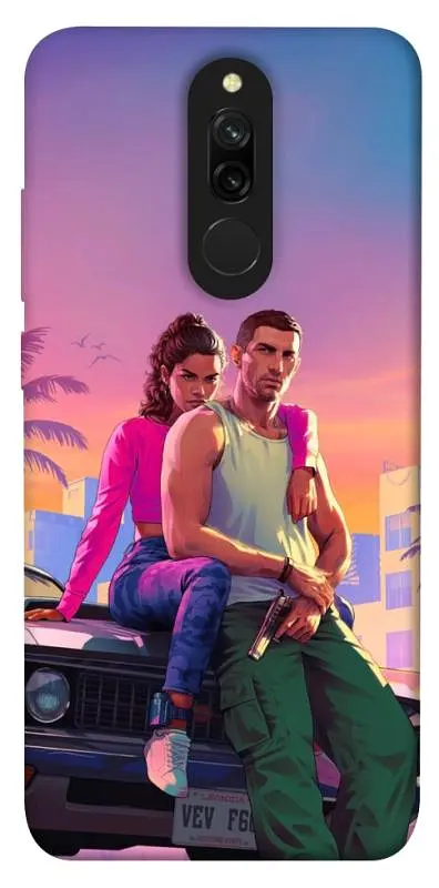 TPU чохол Demsky GTA VI Heroes для Xiaomi Redmi 8