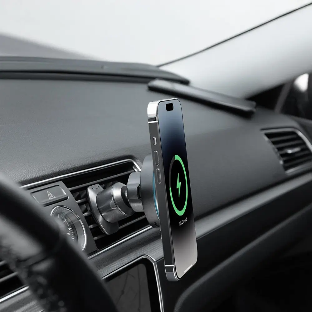 Автомобільний тримач з Бездротовим ЗП Proove Light Circle 15W - фото 5