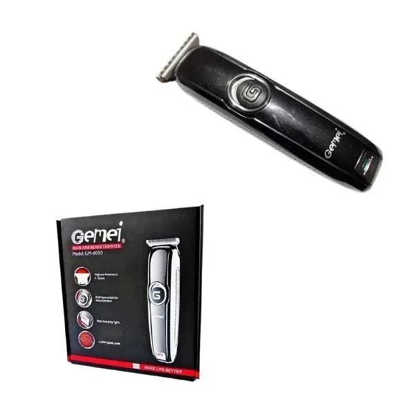 Бездротова акумуляторна машинка для стрижки Gemei GM-6050 - фото 2