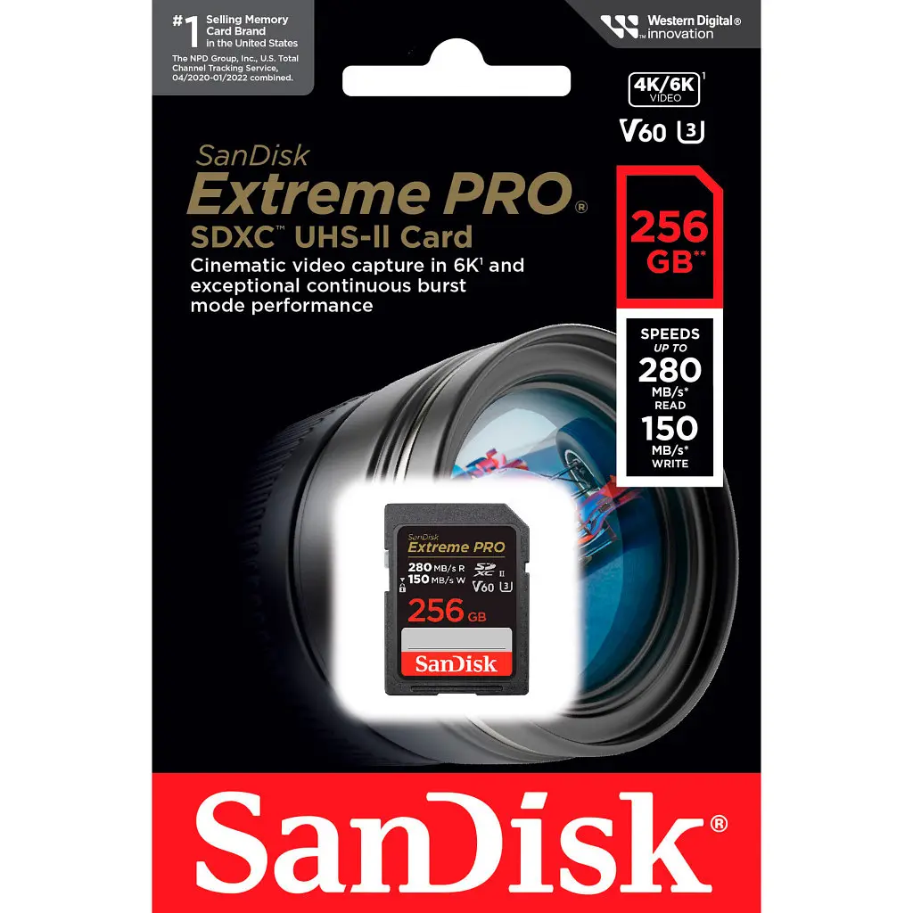 Карта пам'яті SanDisk 256GB SDXC class 10 UHS-I Extreme Pro (SDSDXEP-256G-GN4IN) - фото 3