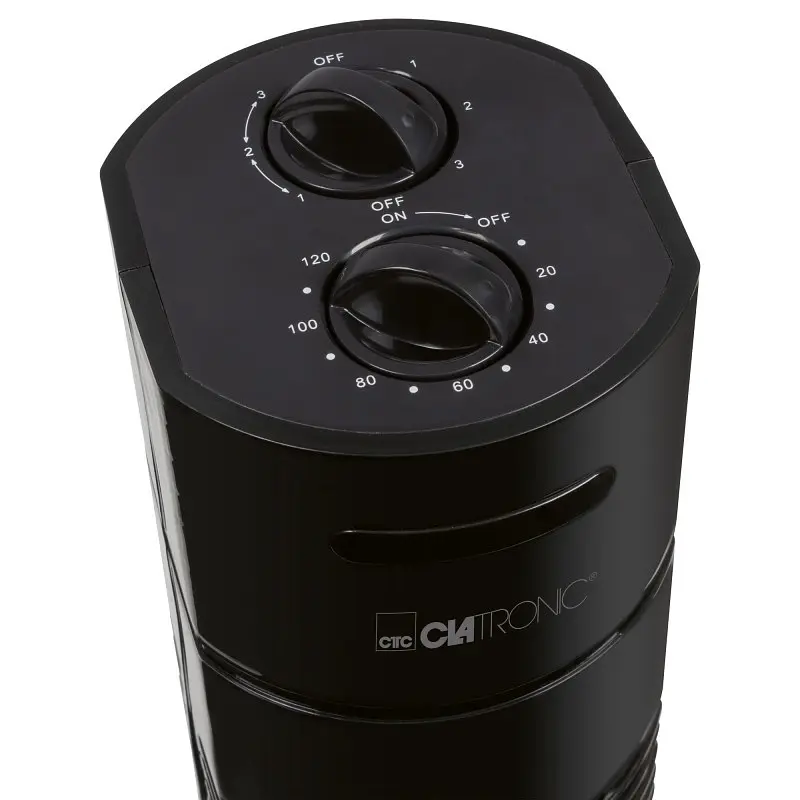 Вентилятор колонный Clatronic TVL 3770  78cm, мощность 35вт, черный - фото 4