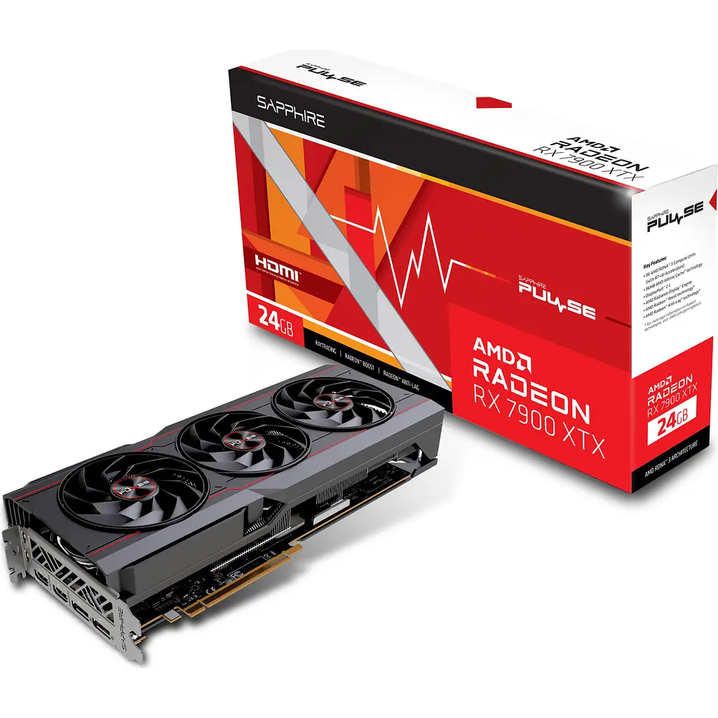 Відеокарта Sapphire Pulse Radeon RX 7900 XTX 24GB [11322-02-20G] [88767] - фото 2