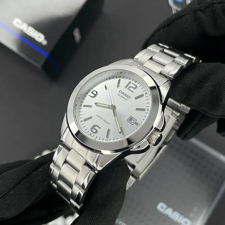 Чоловічий годинник Casio MTP-1215A-7A Сріблястий ( AT1141-0105 ) - фото 2