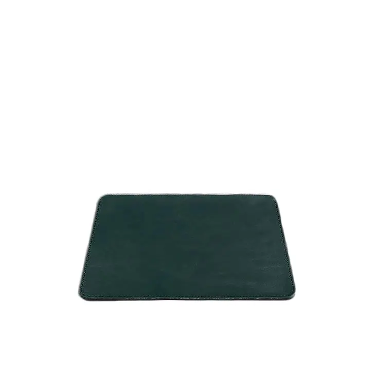 Коврик для мышки из натуральной кожи 1.0 зеленый краст - фото 5