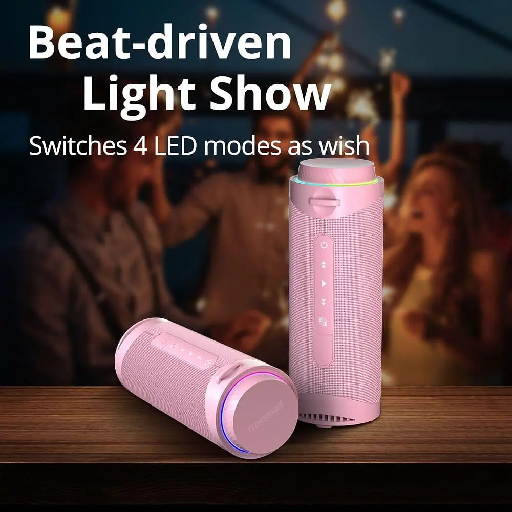 Портативна акустика Tronsmart T7 Pink - фото 5