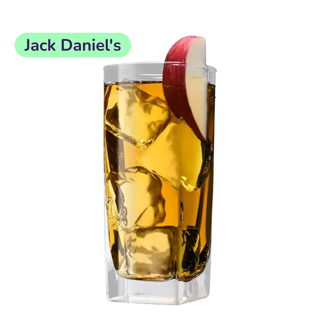 Коктейль Apple Jack (набір інгредієнтів) х14 на основі Jack Daniel's Tennessee Old No.7 - фото 3