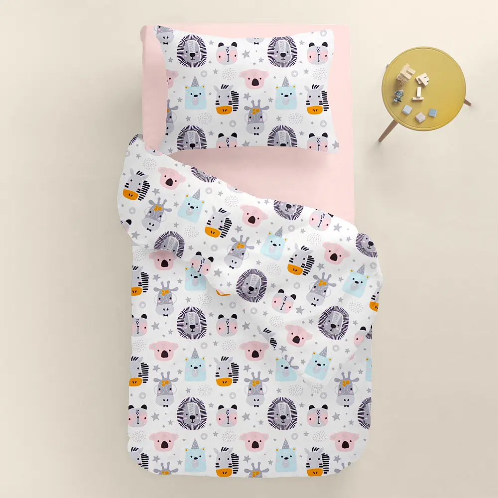 Дитяча постільна білизна в ліжечко SAFARI ANIMALS CS12 COSAS (4822052307755) - фото 2