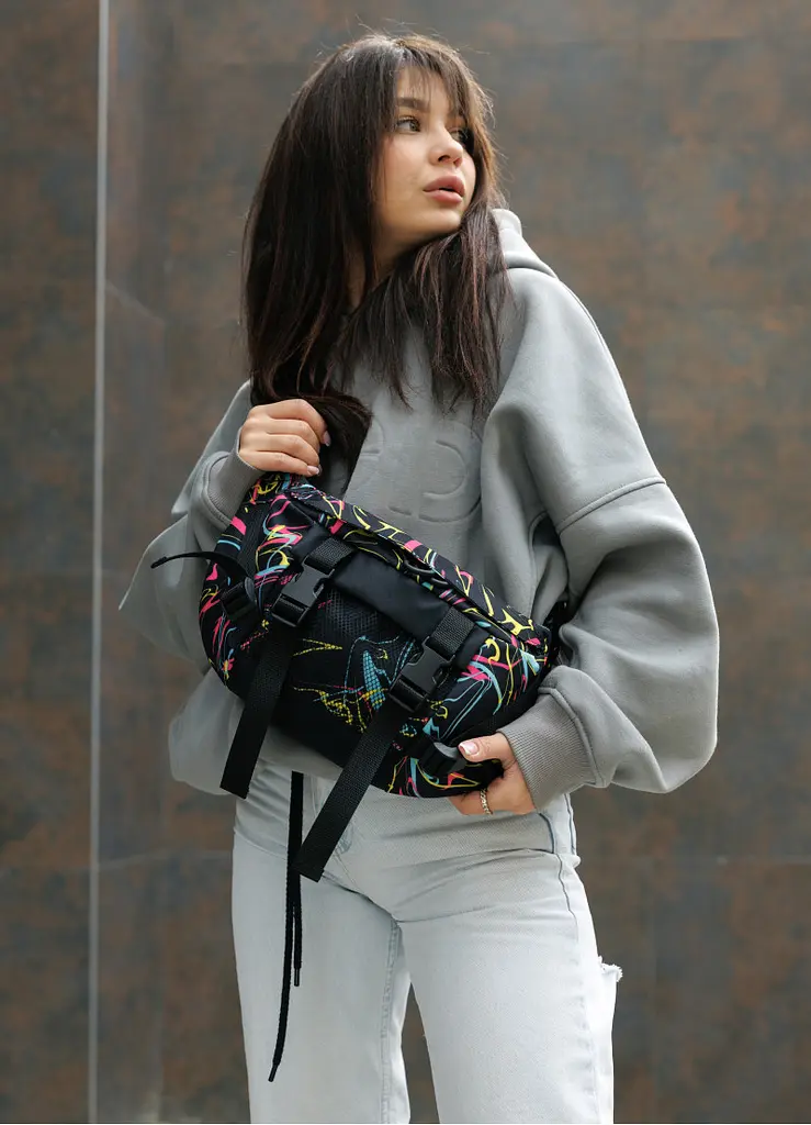 Женская сумка бананка Sambag Dynamicdart 38 × 21 × 7 см (80411707) - фото 5