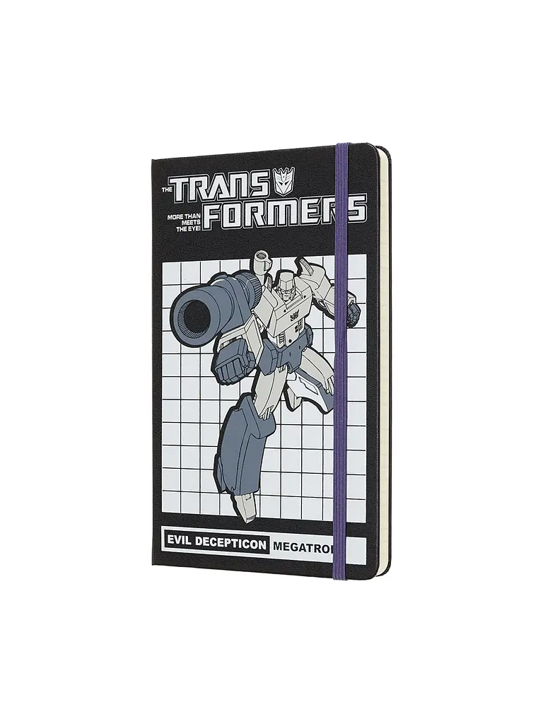 Записник Moleskine Transformers середній, Лінійка Мегатрон (LETFQP060MT) - фото 2