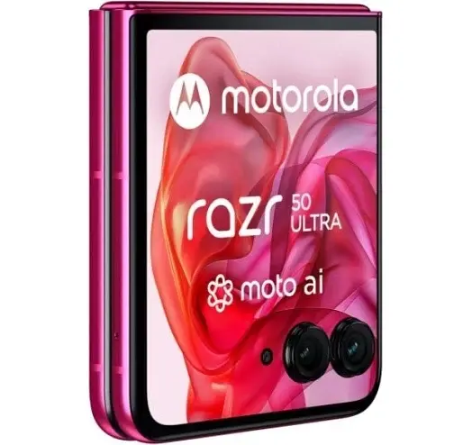 Смартфон Motorola Razr 50 Ultra 12/512GB Hot Pink UA UCRF - фото 3