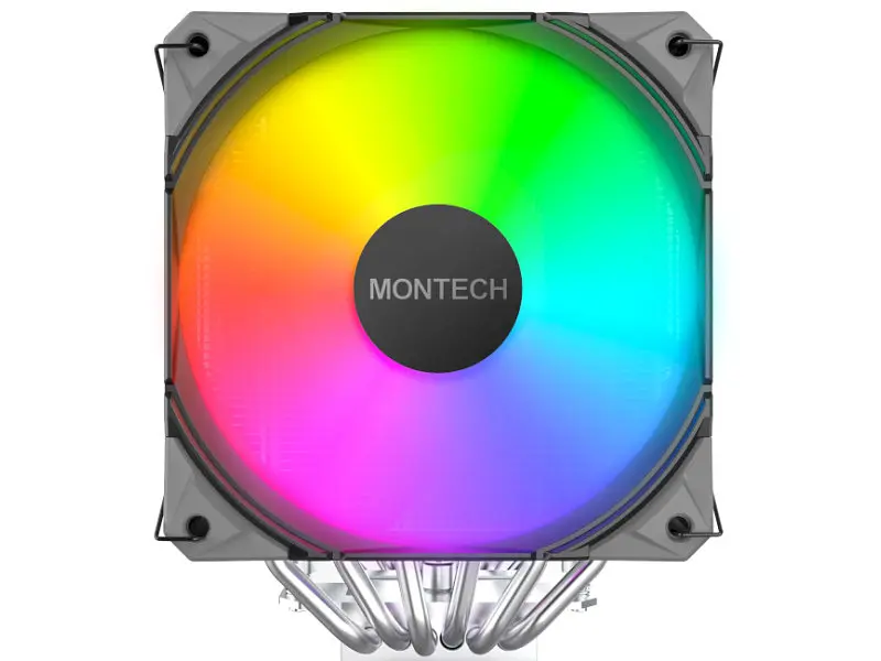 Воздушное охлаждение Montech NX600 ARGB Black - фото 2
