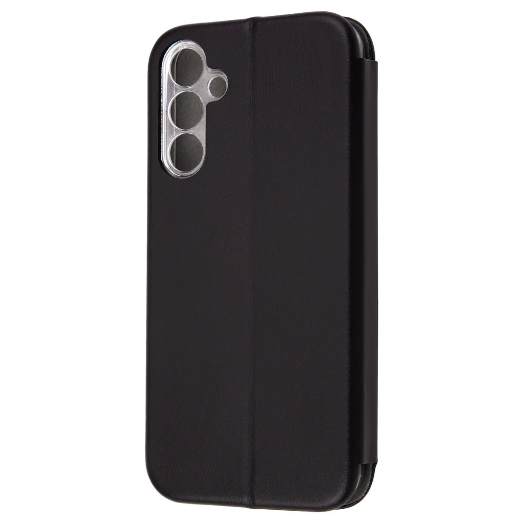 Чехол-книжка для Samsung Galaxy M15 5G (M156), G-Case, черный, кожаный чехол-книга из экокожи (PU) и TPU, с магнитом, с подставкой и вместительным кардхолдером, противоударный, защита всего корпуса, ArmorStandart (ARM74378) - фото 2