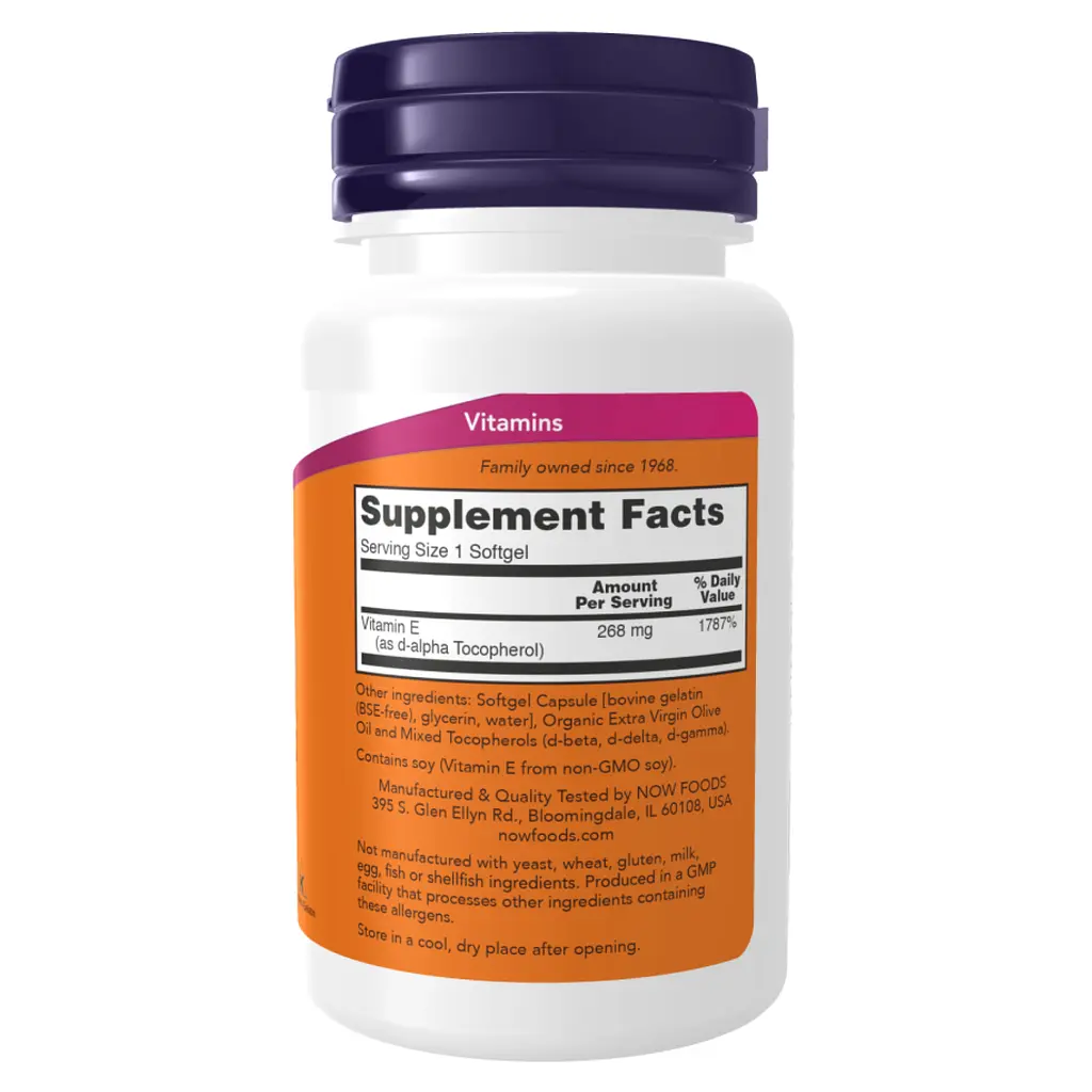 E-400 Mixed Tocopherols - 100 sgels - фото 2