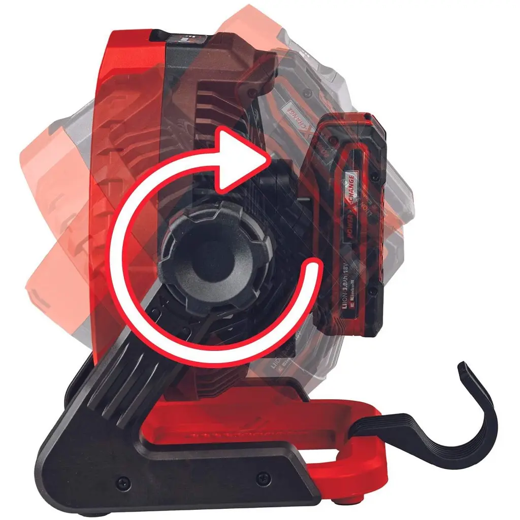 Вентилятор Einhell GE-CF 18/2200 Li (3408035) - фото 9