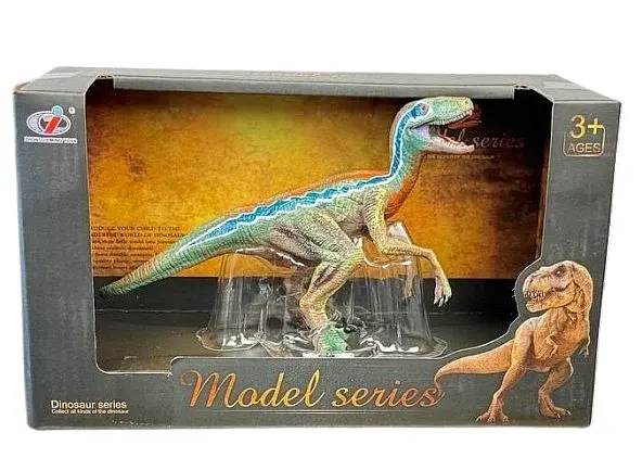 Фігурка динозавра Велоцираптор, детальне забарвлення, Dino Toys 56337