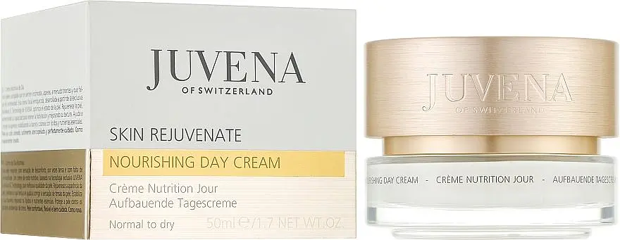 Живильний денний крем для нормальної та сухої шкіри Juvena Nourishing Day Cream Normal To Dry 50 мл (75087) - фото 2