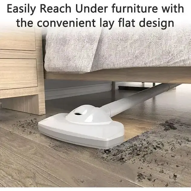 Ручной пылесос Grikey Home Cleaner 3 беспроводной 2 в 1 для дома с подсветкой 170W Белый (GK489) - фото 7