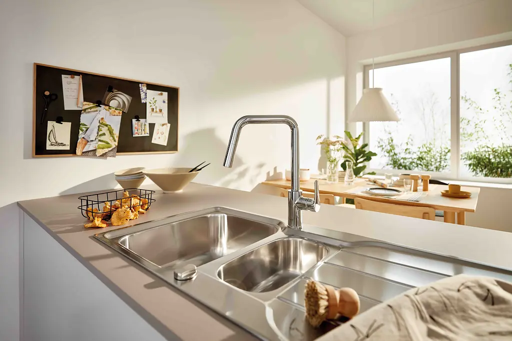 Змішувач для кухні Grohe Eurosmart 30619000 Хром - фото 5