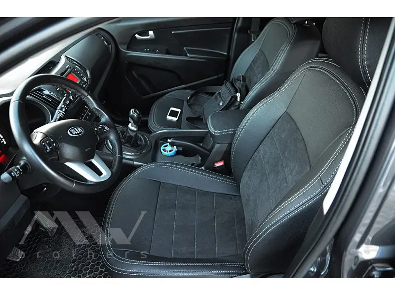 Авточохли модельні MW Brothers для Kia Sportage III c 2010 - фото 5