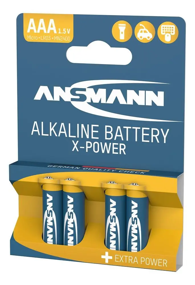 Батарейка Ansmann X-Power AAA/LR03 BL 4шт (5015653) - фото 3
