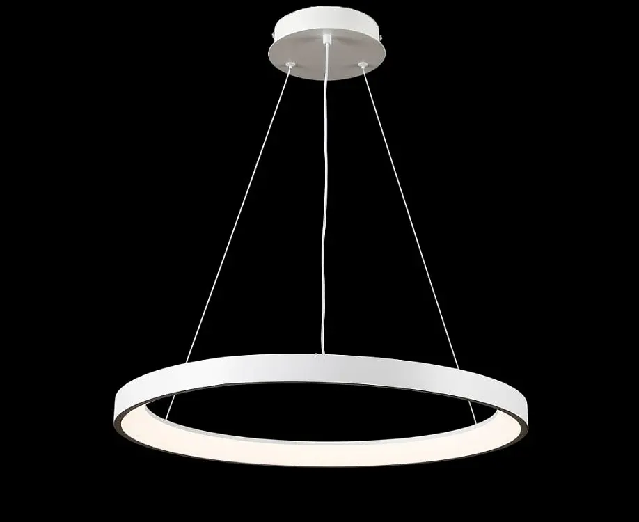 Люстра стельова LED Splendid Ray L2551/580/1, регульована температура світла, білий, сучасний стиль, 40-140 см - фото 4