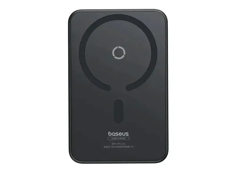 Зовнішній акумулятор (Power Bank) BASEUS MagPro 5000mAh 20W Black (P10064100122-00) - фото 2