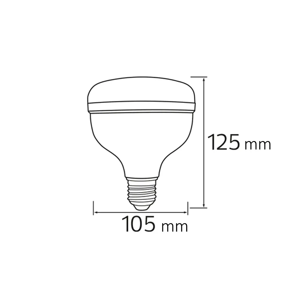 Лампа Светодиодная "CRYSTAL-30" 30W 6400K E27 - фото 3
