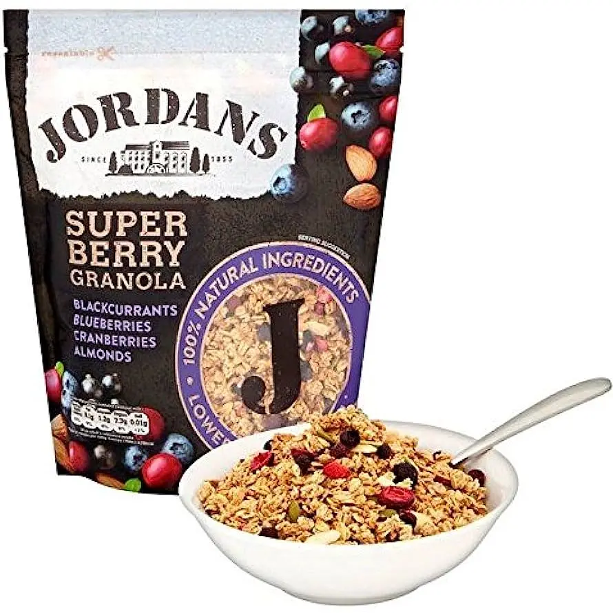 Гранола Jordans Super Berry с ягодами 550 г - фото 2
