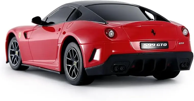 Машинка Rastar Ferrari 599 GTO на управлении 1:24 красная 46400 - фото 4