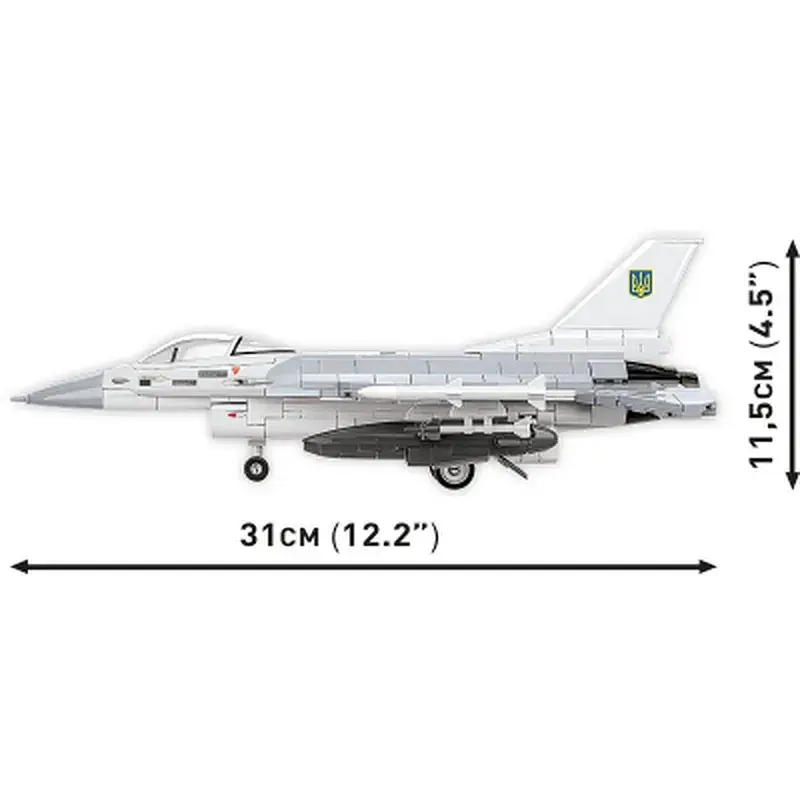 Конструктор Cobi Літак F-16C Fighting Falcon (UA), 500 деталей (COBI-5893) - фото 7