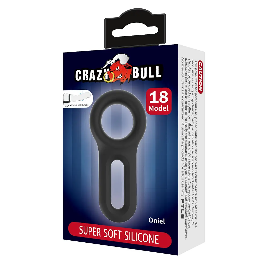 Ерекційне кільце Crazy Bull Penis Ring Oniel PRETTY LOVE BI-210363 103645 - фото 2
