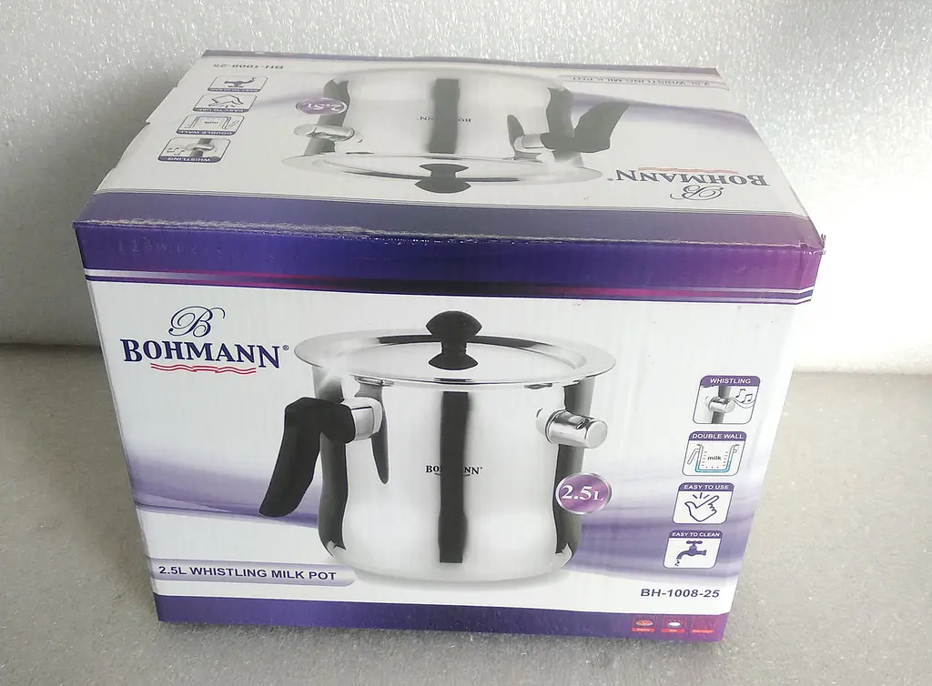 Молочник зі свистком Bohmann BH 1008-25 2,5л - фото 3