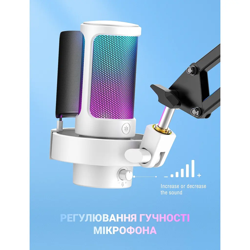 Мікрофон Fifine USB (A8W) - фото 2