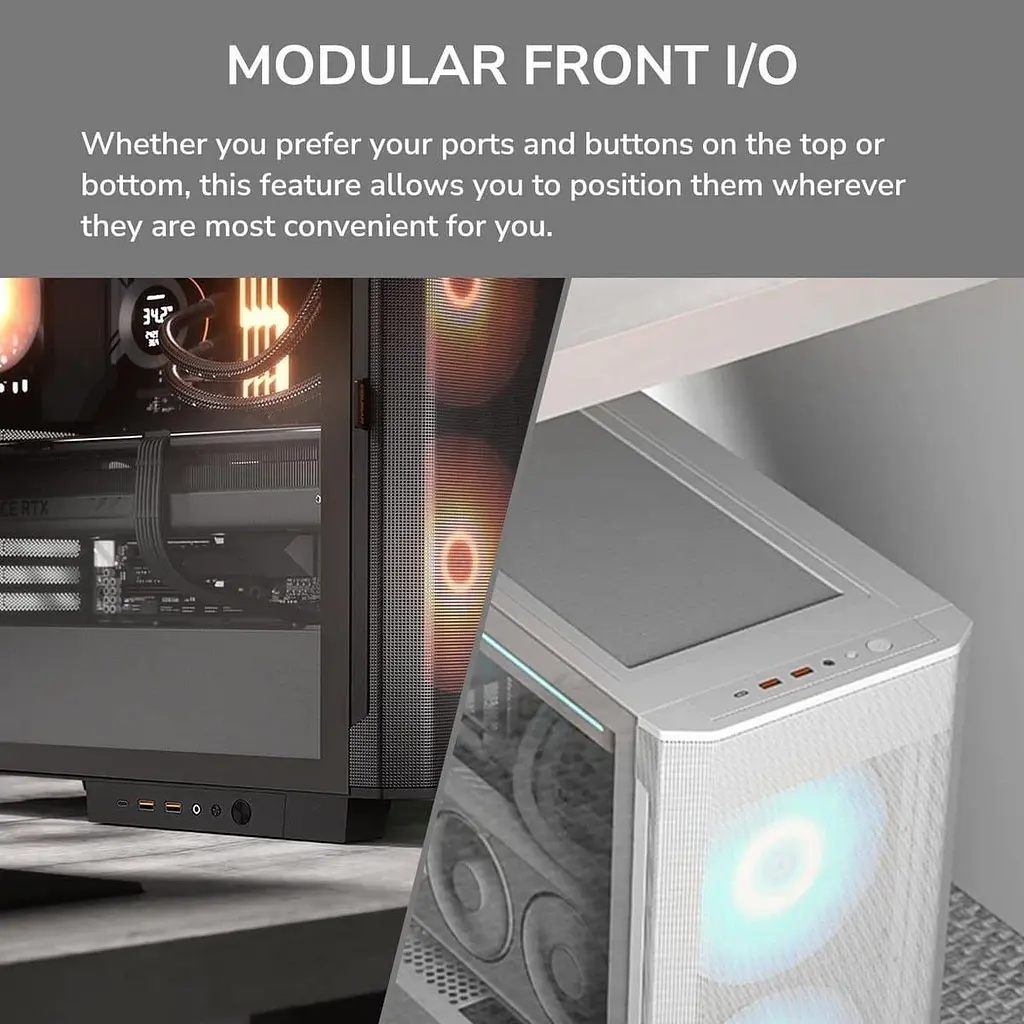 Корпус Cougar Airface FLO RGB White (AIRFACE FLO RGB White) - фото 9