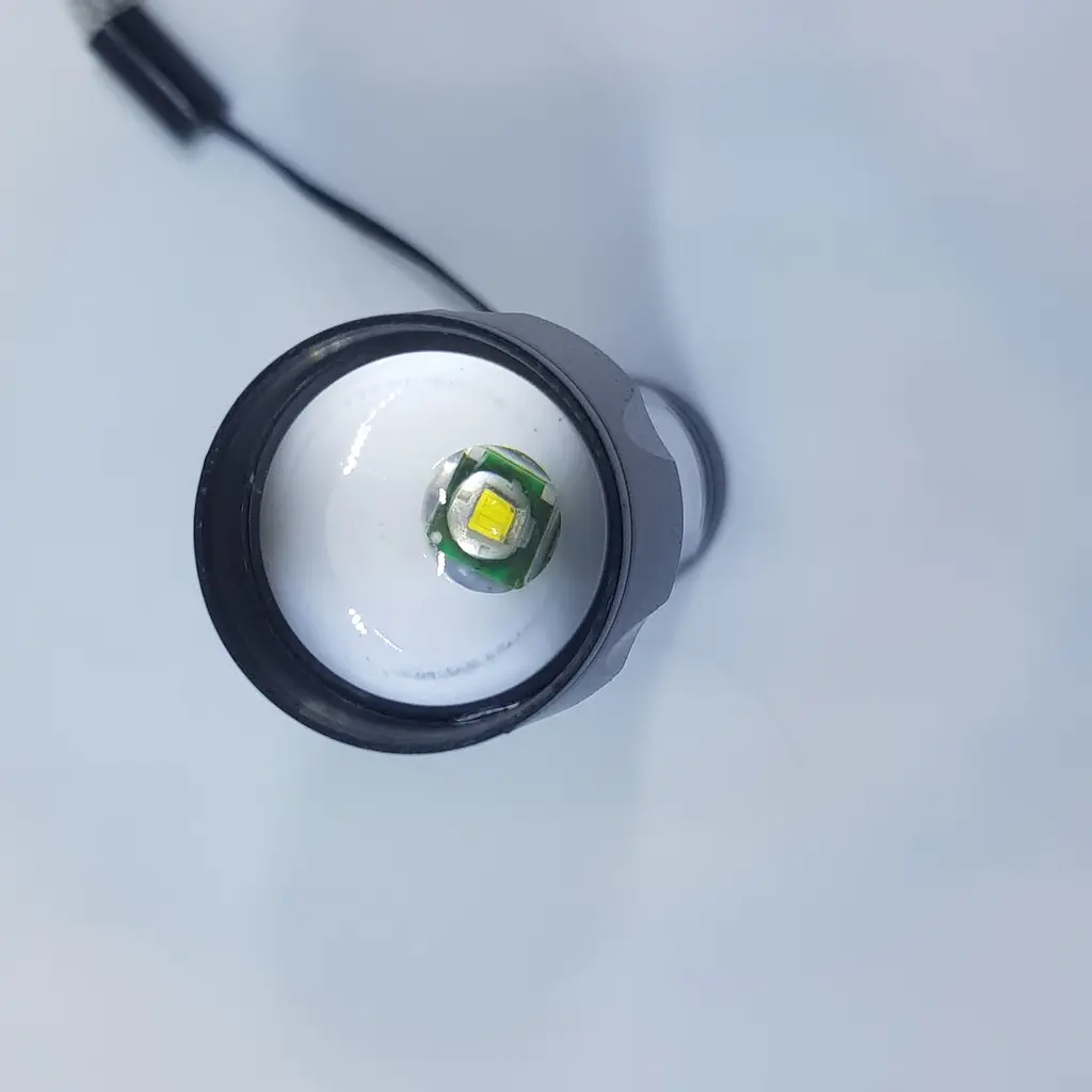 LED акумуляторний Світлодіодний ліхтар ручний з COB USB BL-511 в кейсі - фото 8