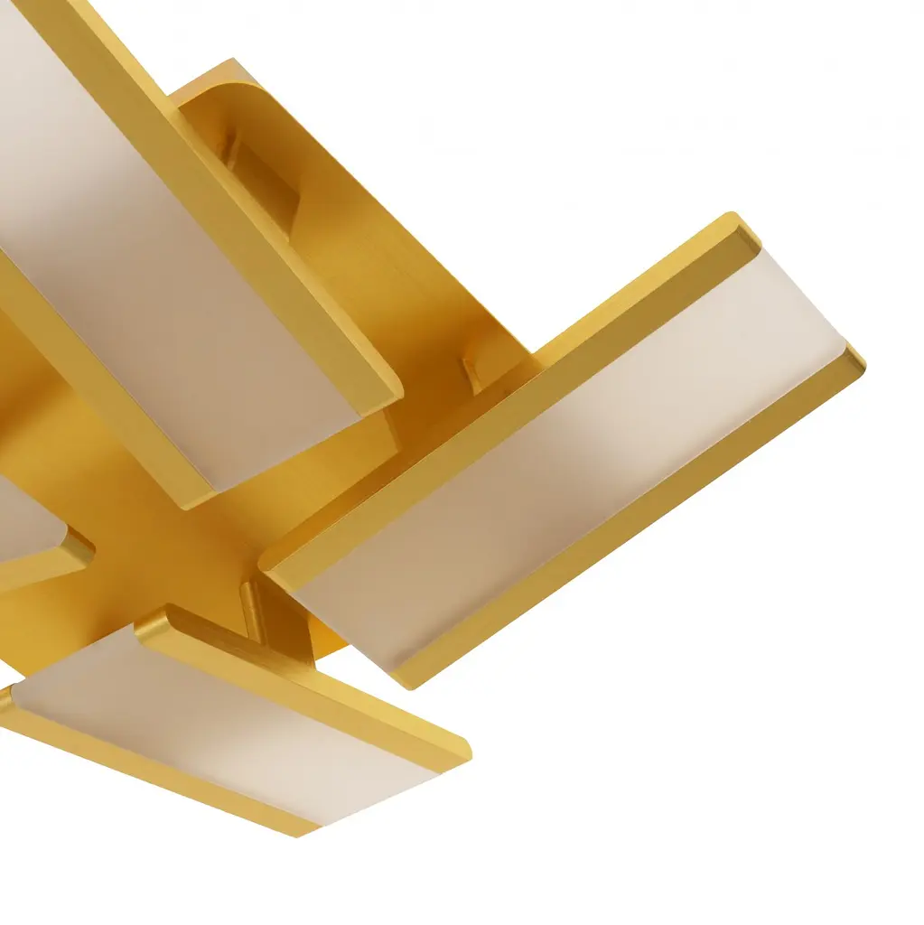 Люстра Brille лофт стельова LED 55W WW G (BL-839C/4) - фото 3