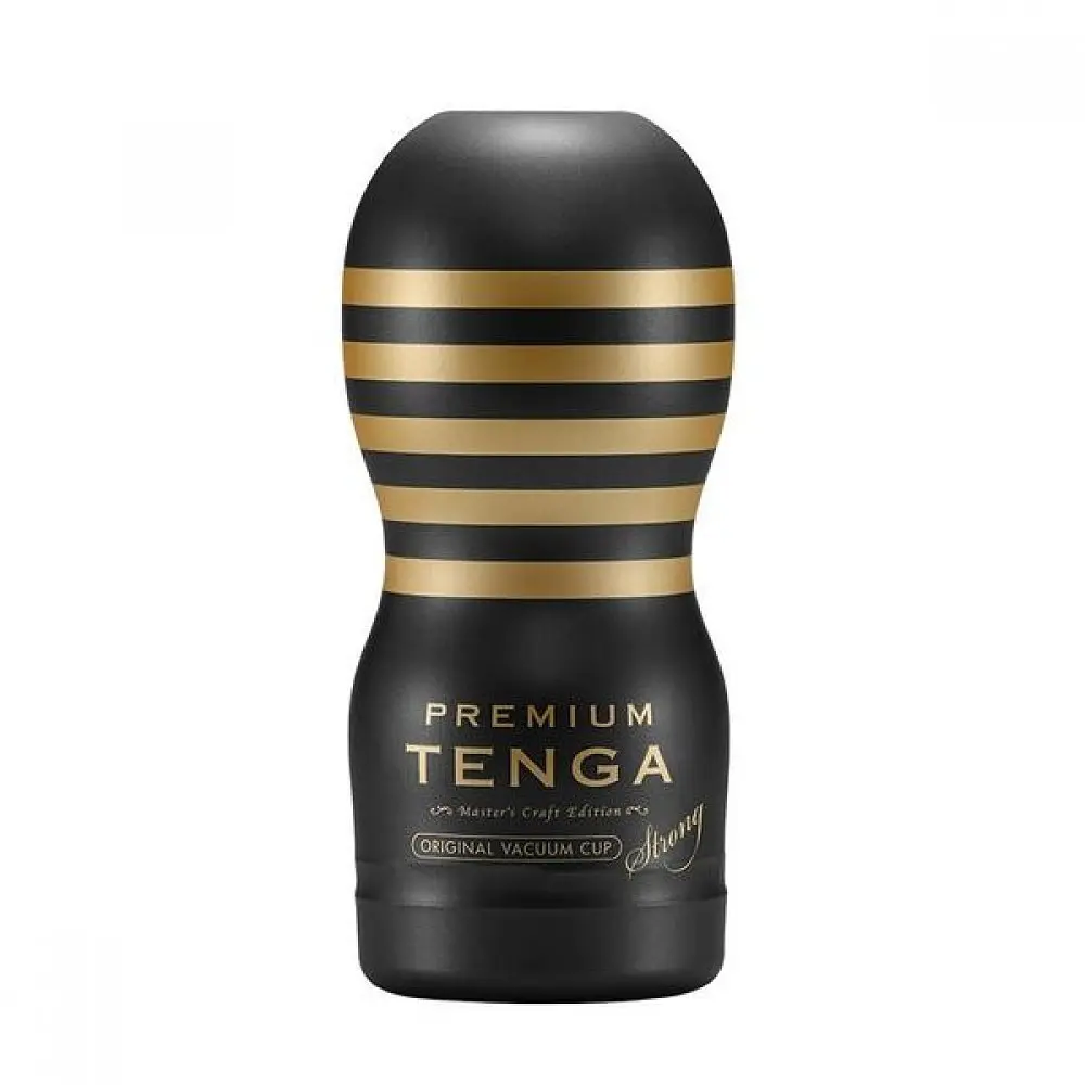 Мастурбатор Tenga Premium Original Vacuum Cup Strong, 15.5х6.9 см (білий)