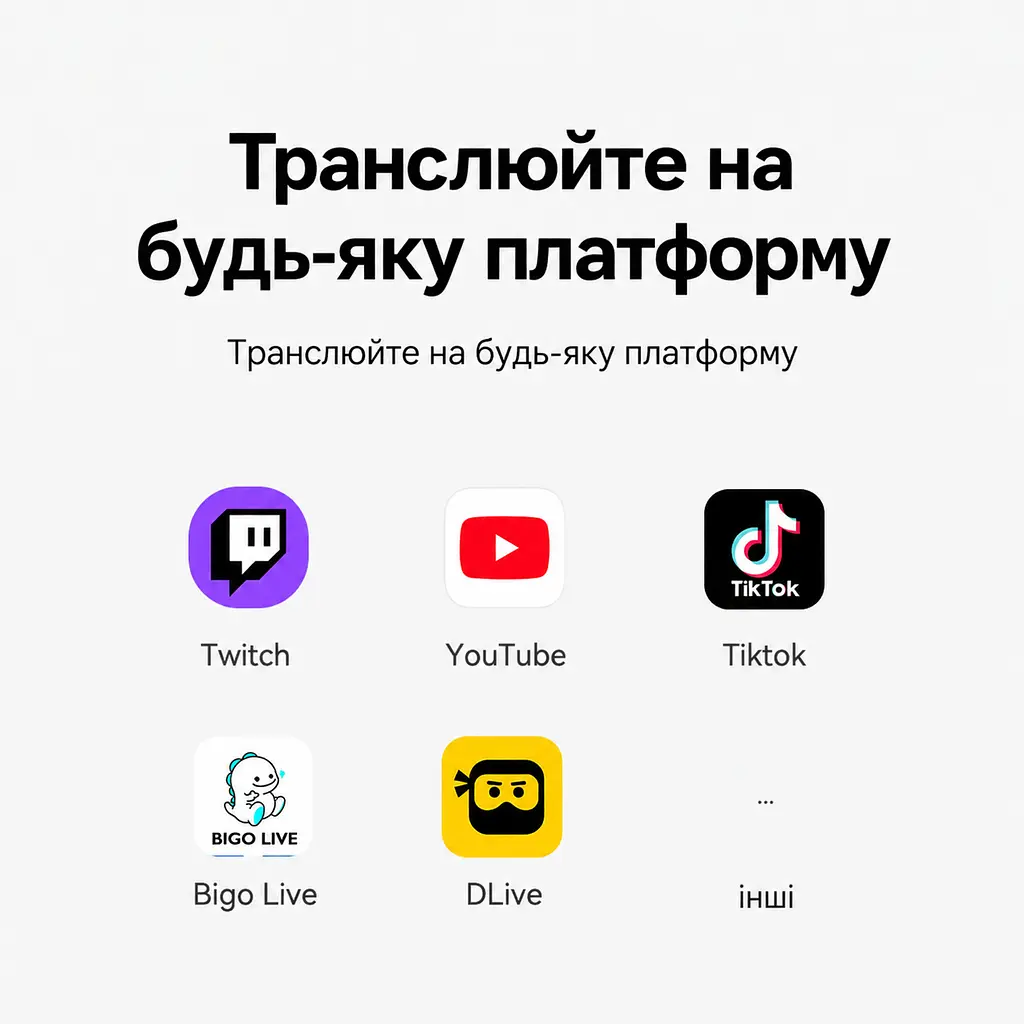 Зовнішня карта відеозахоплення Vention вхід HDMI вихід USB-C або USB-A до комп’ютера захоплення до 1080p 60 Гц вхідний сигнал до 4K 60 Гц для сигналу без захисту HDCP для запису та трансляцій сумісна з OBS Studio вбудований кабель 0,1 м сірий (ACWHA) - фото 13