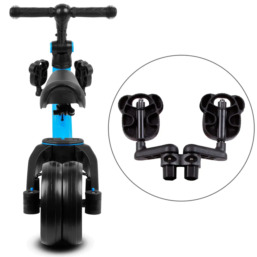 Біговел велосипед Kidwell 3 в 1 Pico Blue - фото 3