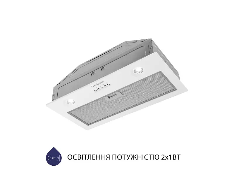 Витяжка Minola HBI 5204 WH 700 LED - фото 5