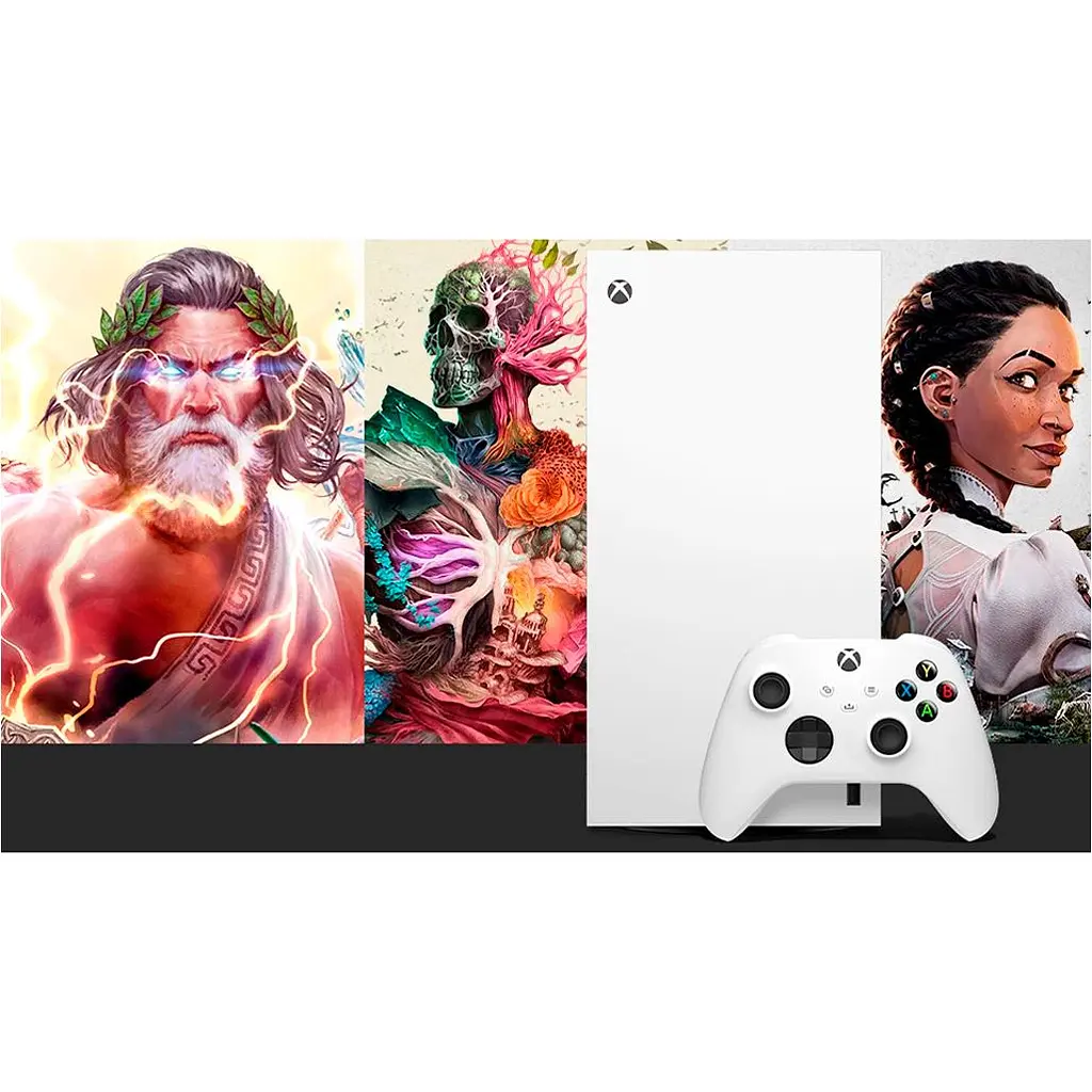 Ігрова консоль Microsoft Xbox Series X 1TB All-Digital Robot White [115031] - фото 4