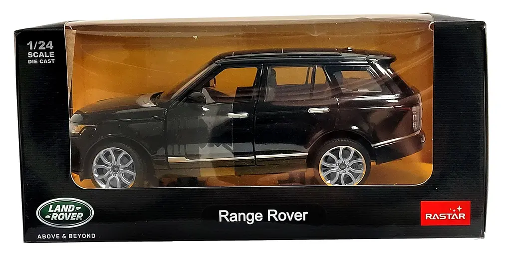 Машинка Rastar RANGE ROVER 1:24 чорний 56300 - фото 4