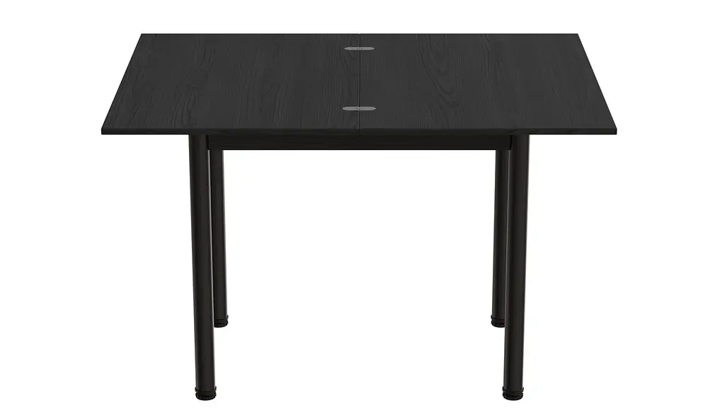 Обідній стіл-формер розкладний Берта Ferrum-decor 750x1400x900 Чорний метал ДСП Сосна Кембра 16 мм (FRD-105180) - фото 7