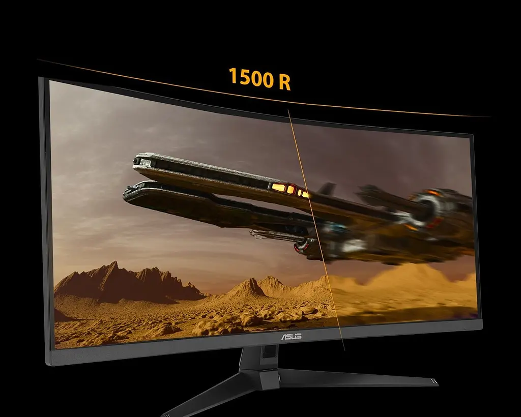 Монитор Asus 34` TUF Gaming VG34VQ3B (90LM0AA0-B01170) VA Black Curved 180Hz - фото 7